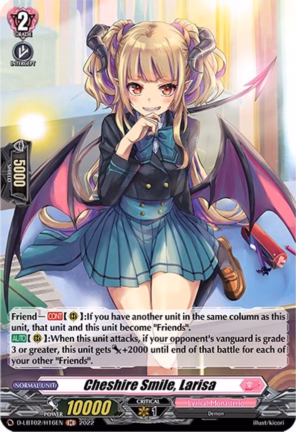 Cheshire Smile, Larisa (Holo) - H (D-LBT02/H16EN)