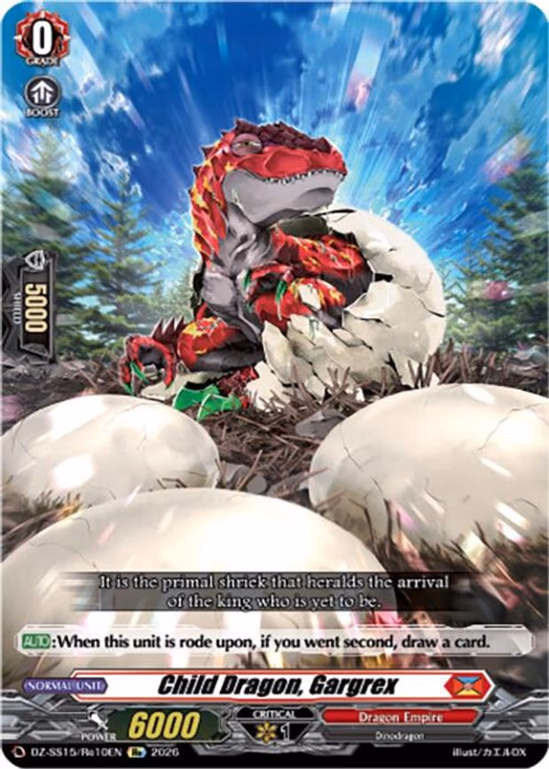 Child Dragon, Gargrex - RE (DZ-SS15/Re10EN)