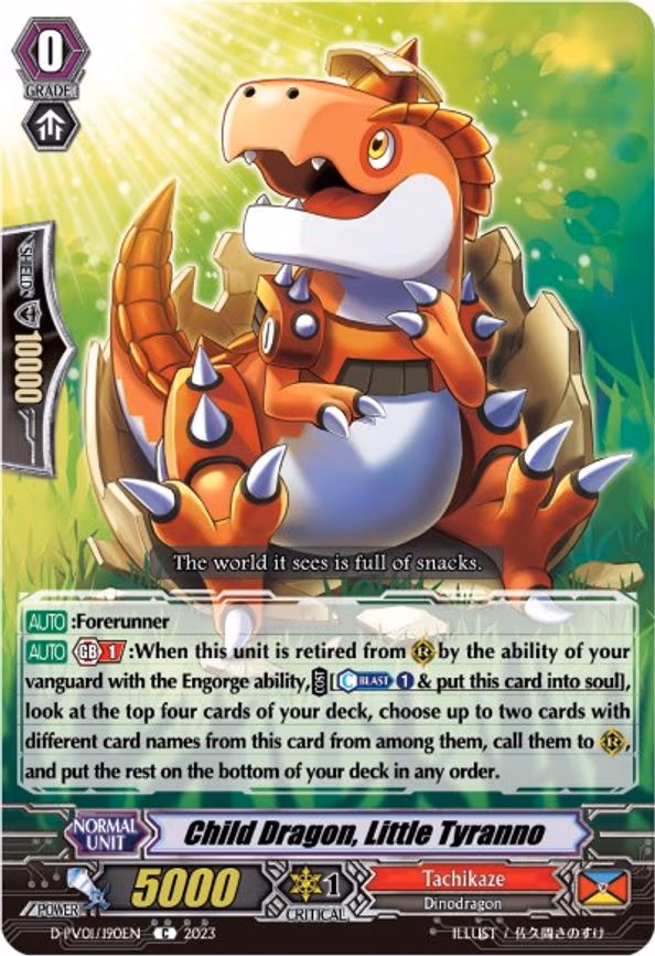 Child Dragon, Little Tyranno - C (D-PV01/190EN)