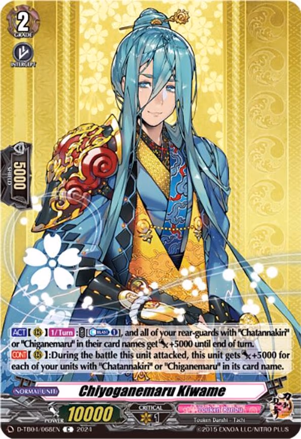 Chiyoganemaru Kiwame