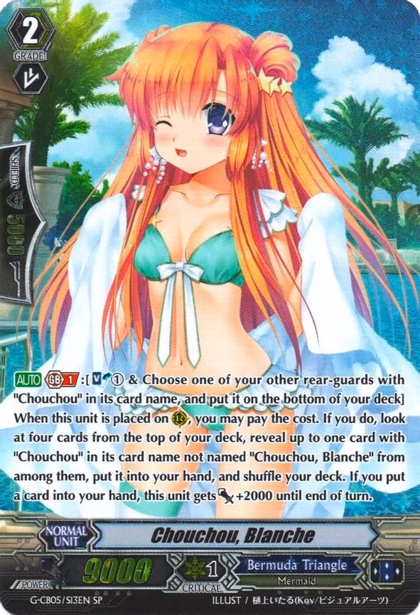 Chouchou, Blanche