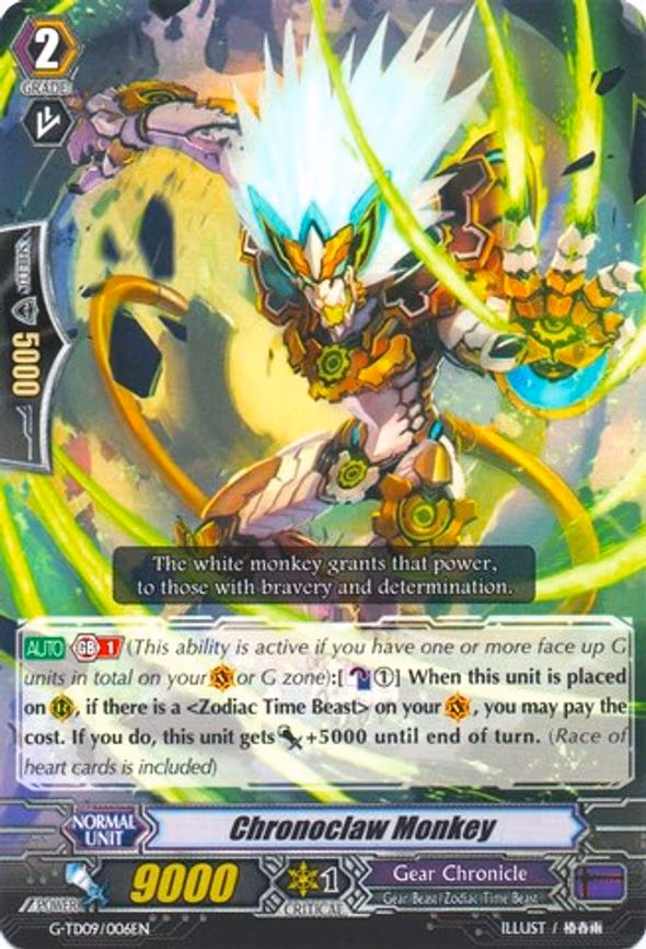 Chronoclaw Monkey
