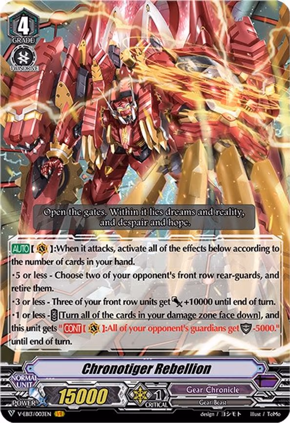Chronotiger Rebellion
