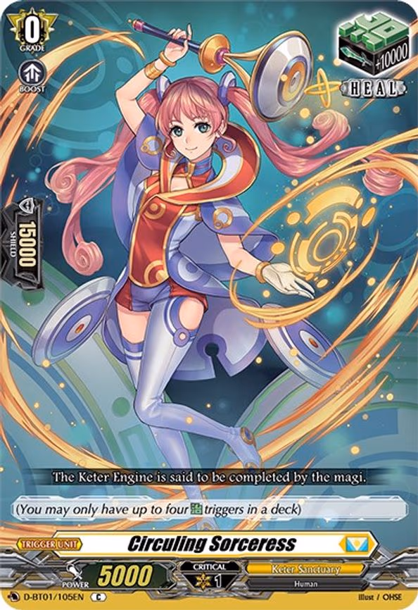 Circuling Sorceress - C (D-BT01/105EN)