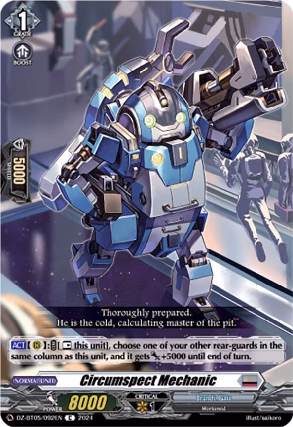 Circumspect Mechanic - C (DZ-BT05/092EN)