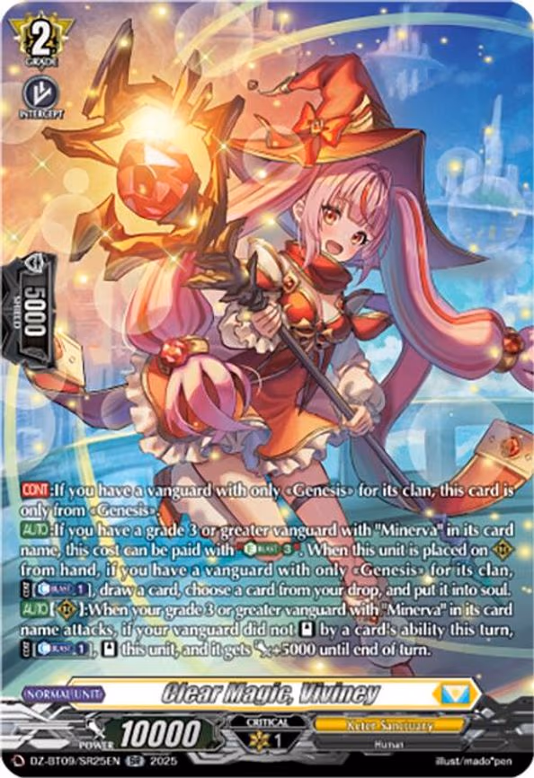 Clear Magic, Viviney - SR (DZ-BT09/SR25EN)