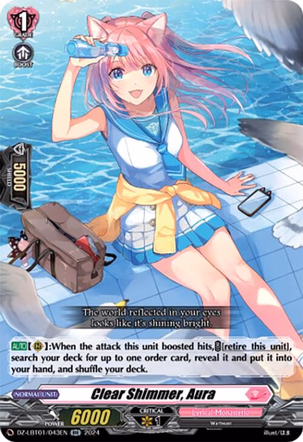 Clear Shimmer, Aura