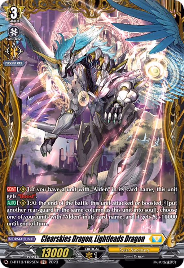 Clearskies Dragon, Lightleads Dragon - FR (D-BT13/FR25EN)