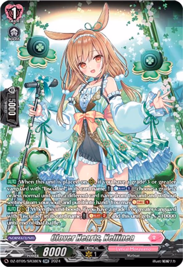Clover Hearts, Nellinea - SR (DZ-BT05/SR38EN)