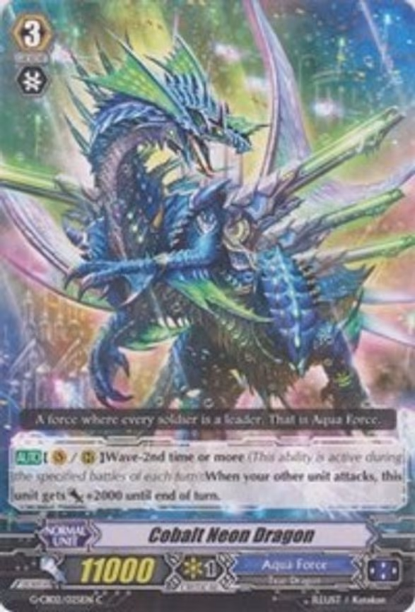 Cobalt Neon Dragon