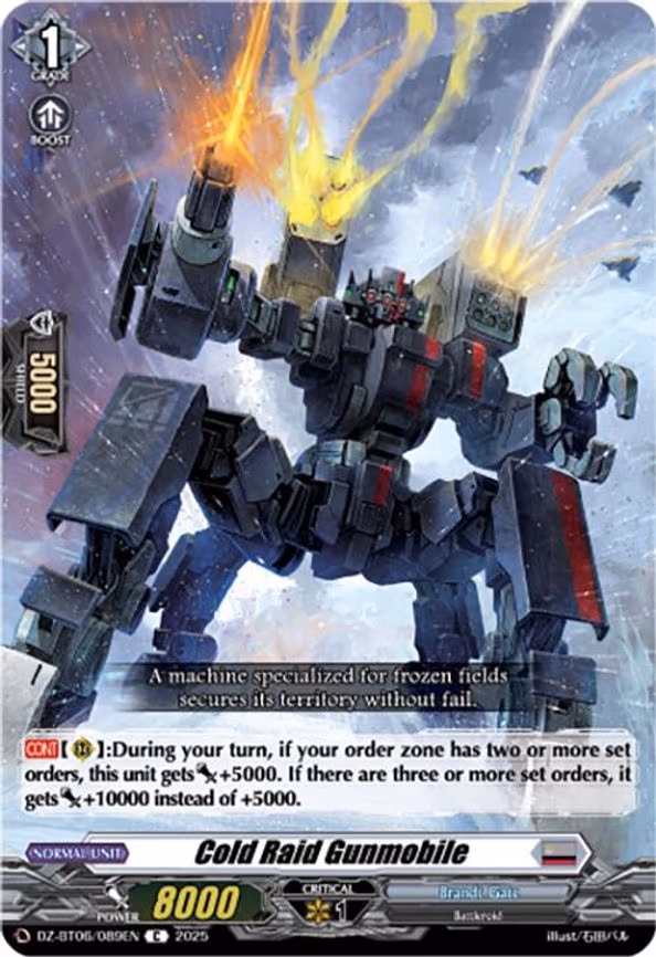 Cold Raid Gunmobile - C (DZ-BT06/089EN)