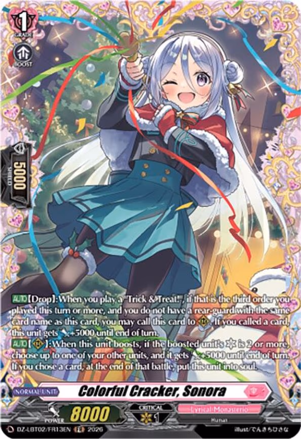 Colorful Cracker, Sonora - Frame Rare (DZ-LBT02/FR13EN)