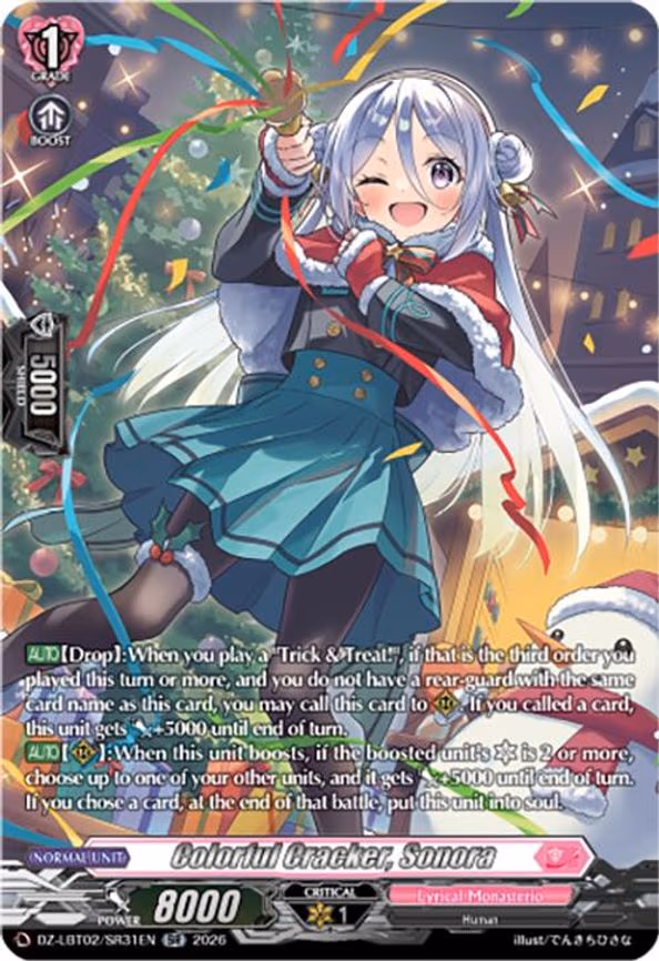 Colorful Cracker, Sonora - SR (DZ-LBT02/SR31EN)