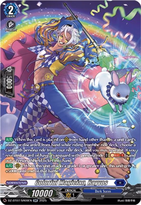 Colorful Magician, Rayvos - SR (DZ-BT07/SR09EN)