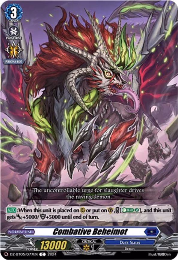 Combative Beheimot - C (DZ-BT05/077EN)