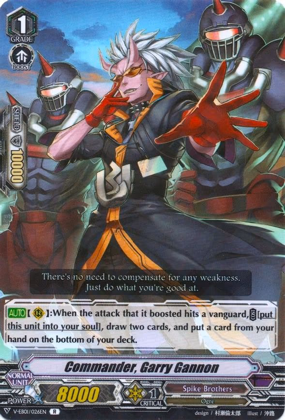 Commander, Garry Gannon