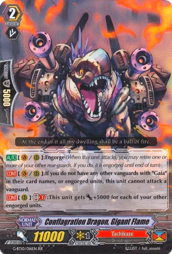 Conflagration Dragon, Gigant Flame