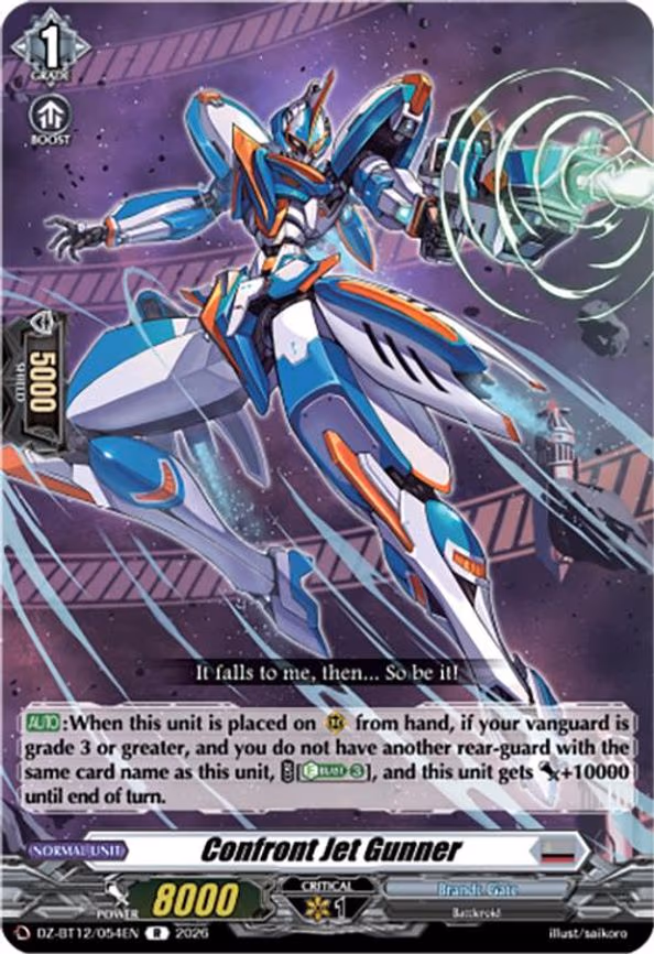 Confront Jet Gunner - R (DZ-BT12/054EN)