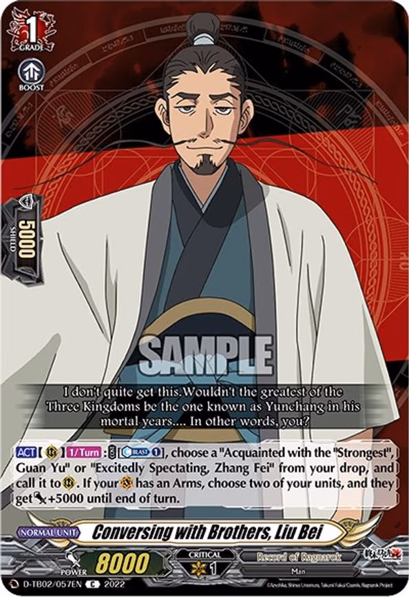 Conversing with Brothers, Liu Bei