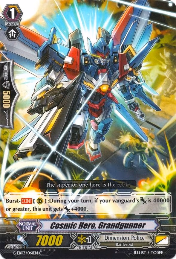 Cosmic Hero, Grandgunner