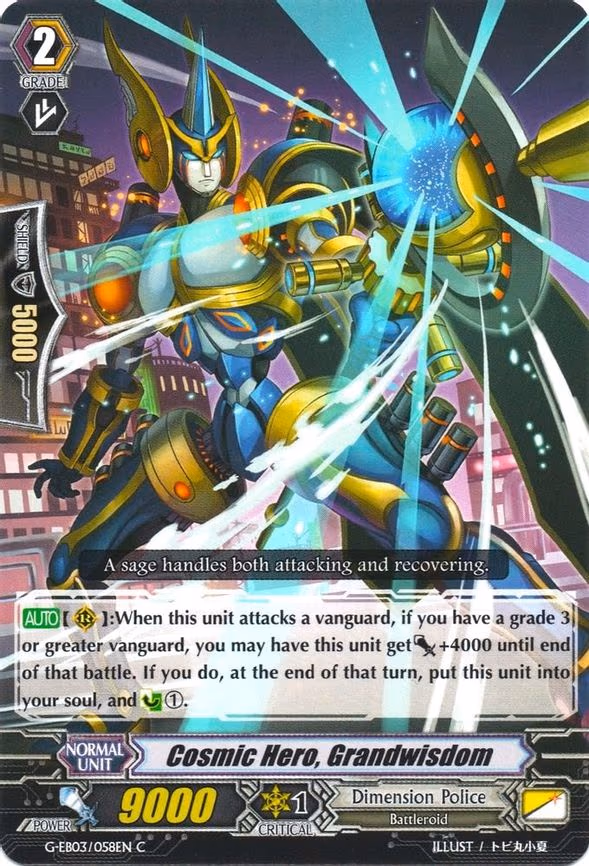 Cosmic Hero, Grandwisdom