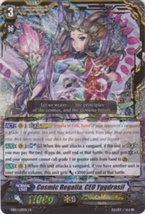 Cosmic Regalia, CEO Yggdrasil