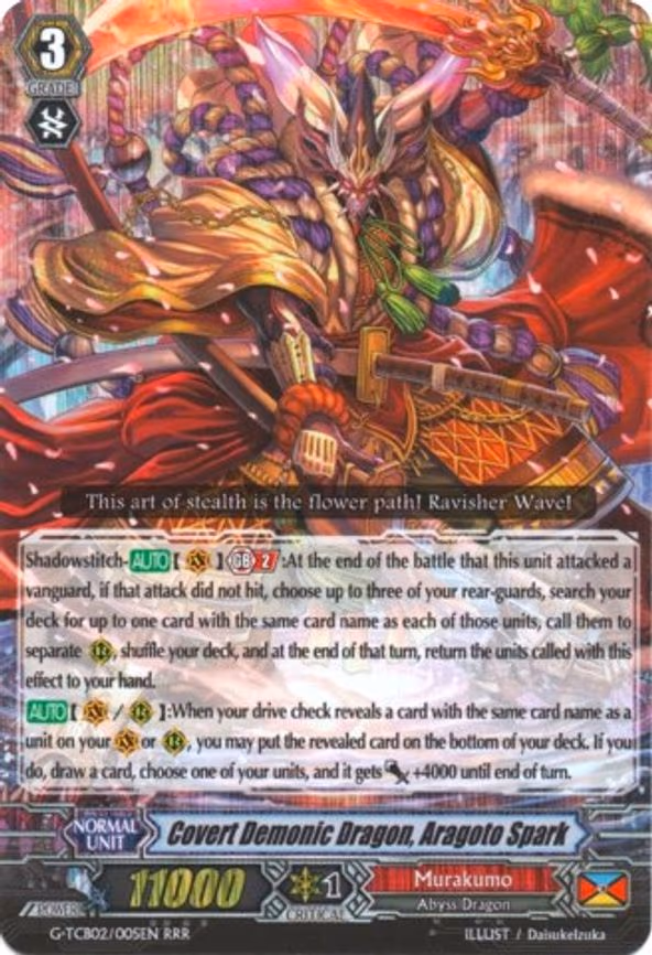 Covert Demonic Dragon, Aragoto Spark