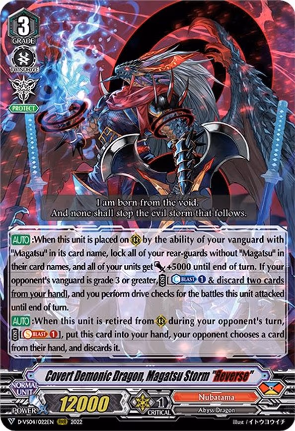 Covert Demonic Dragon, Magatsu Storm "Reverse"
