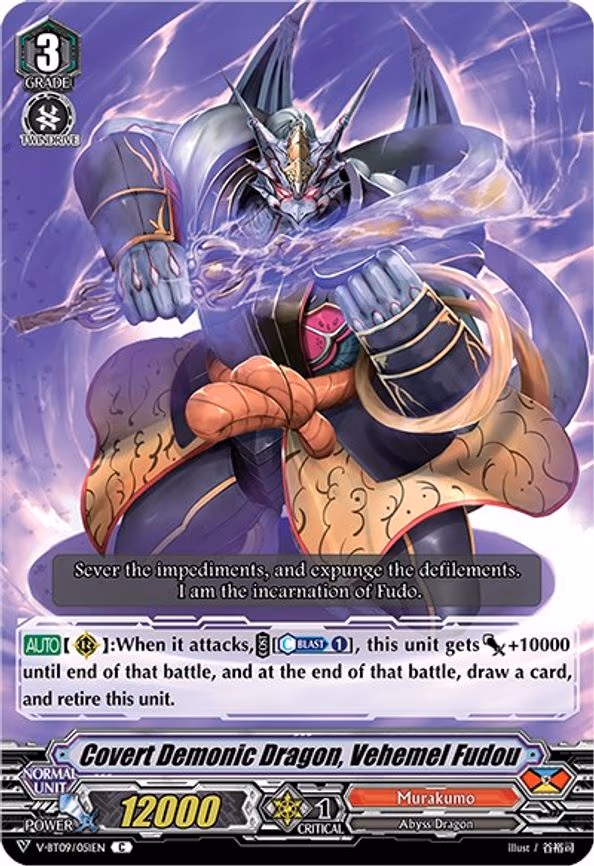 Covert Demonic Dragon, Vehemel Fudou