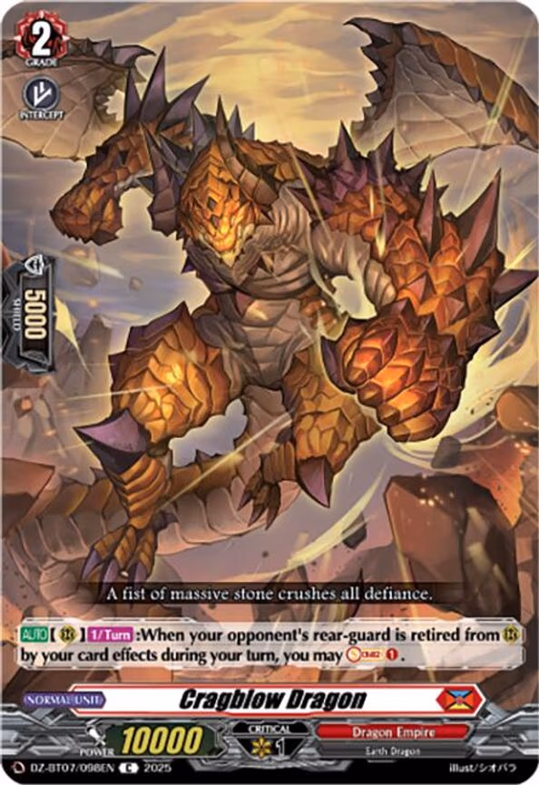 Cragblow Dragon - C (DZ-BT07/098EN)
