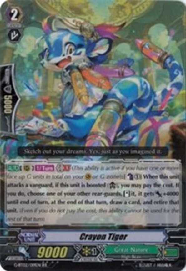 Crayon Tiger