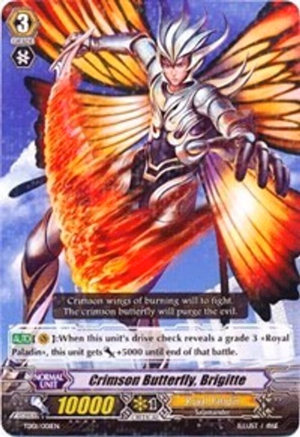 Crimson Butterfly, Brigitte (Holo)