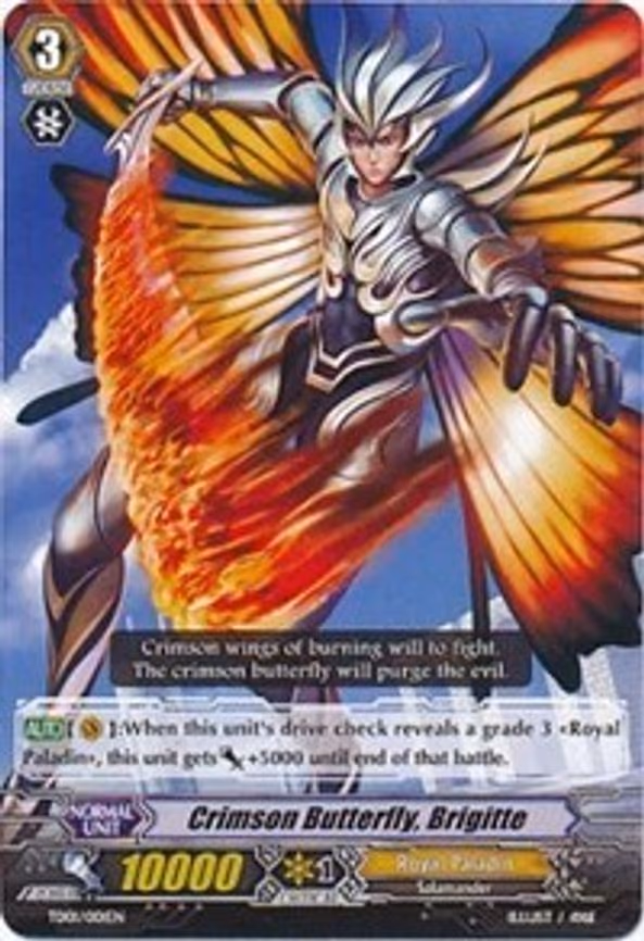 Crimson Butterfly, Brigitte (Non-Holo)