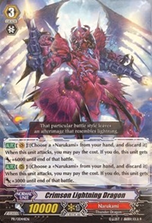 Crimson Lightning Dragon - PR (PR/0044EN)