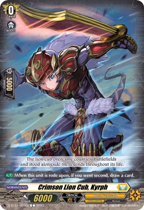 Crimson Lion Cub, Kyrph
