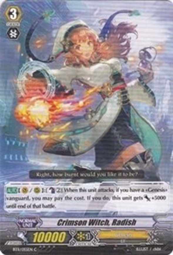 Crimson Witch, Radish - C (BT11/055EN)