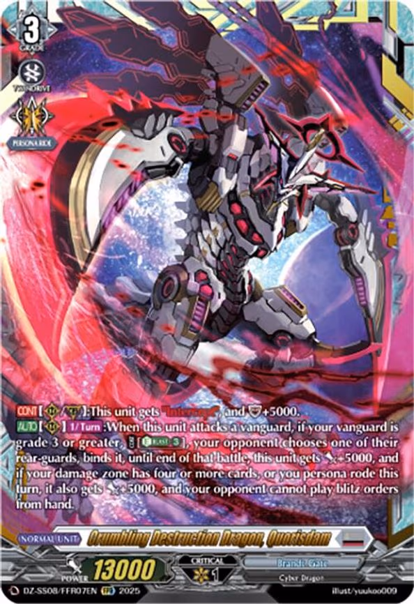Crumbling Destruction Dragon, Quorisdam - FFR (DZ-SS08/FFR07EN)