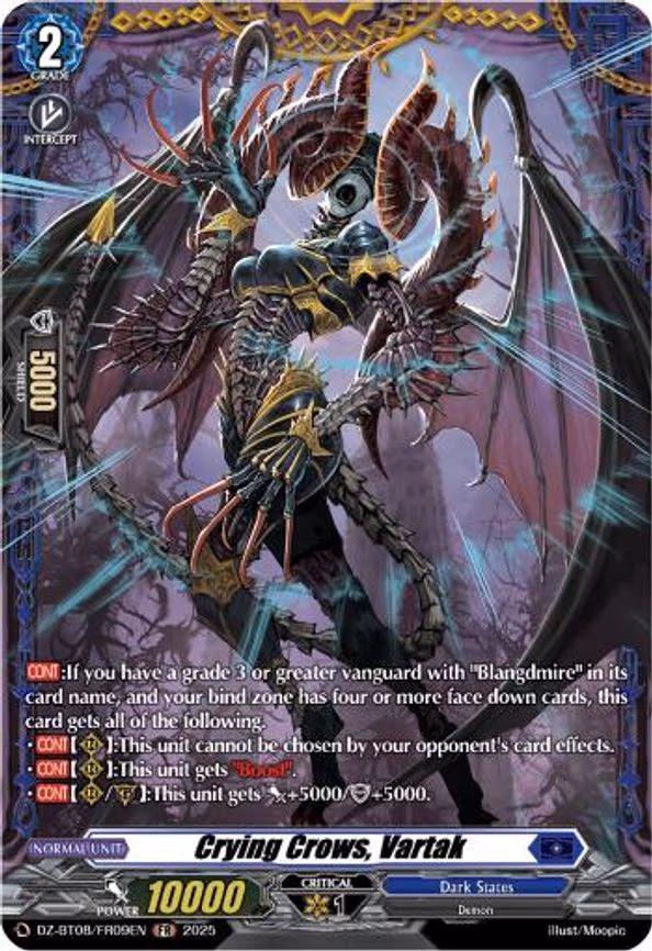 Crying Crows, Vartak - FR (DZ-BT08/FR09EN)