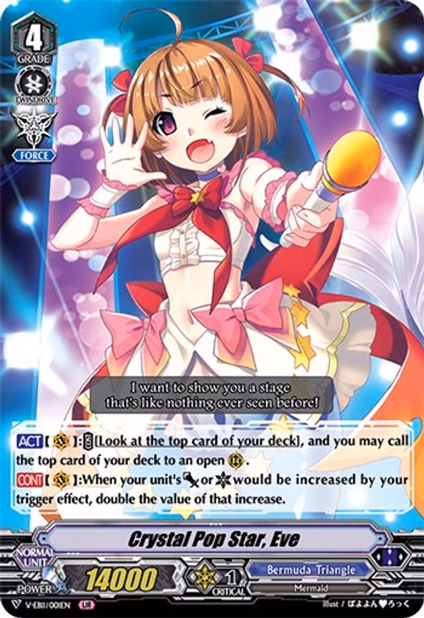 Crystal Pop Star, Eve
