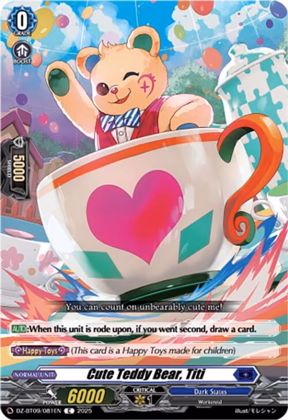 Cute Teddy Bear, Titi - C (DZ-BT09/081EN)