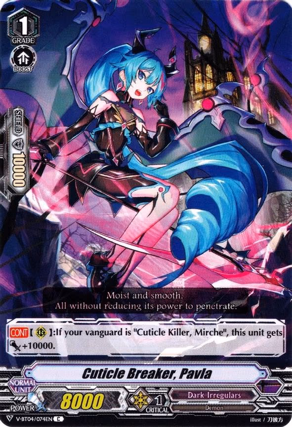 Cuticle Breaker, Pavla