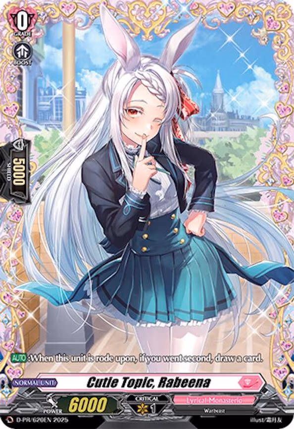 Cutie Topic, Rabeena - PR (D-PR/620EN)