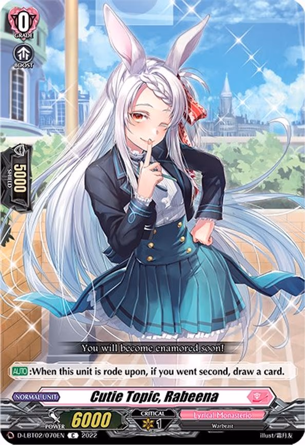 Cutie Topic, Rabeena - C (D-LBT02/070EN)