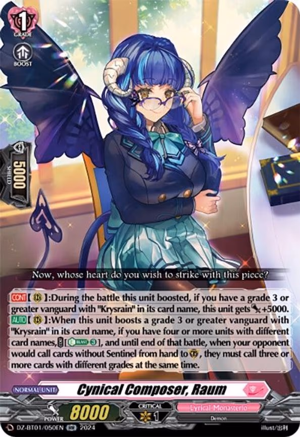 Cynical Composer, Raum - RR (DZ-BT01/050EN)