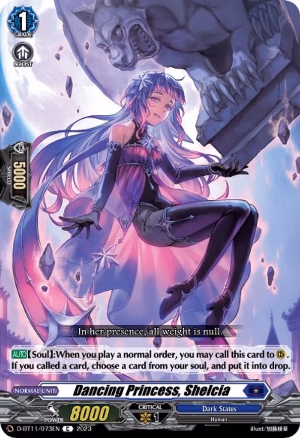 Dancing Princess, Shelcia - C (D-BT11/073EN)