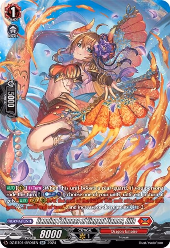 Dancing Princess of Elegant Flames, Olfa - SR (DZ-BT01/SR06EN)
