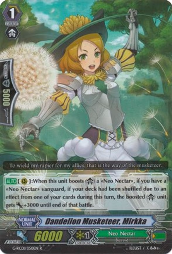 Dandelion Musketeer, Mirkka