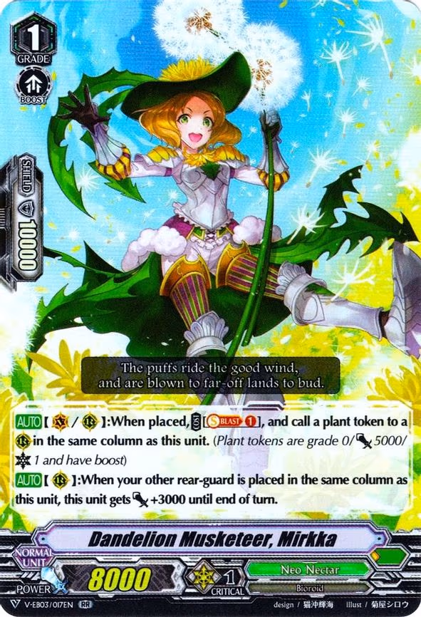 Dandelion Musketeer, Mirkka