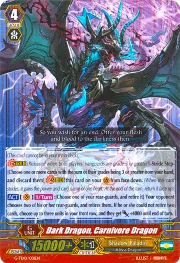 Dark Dragon, Carnivore Dragon