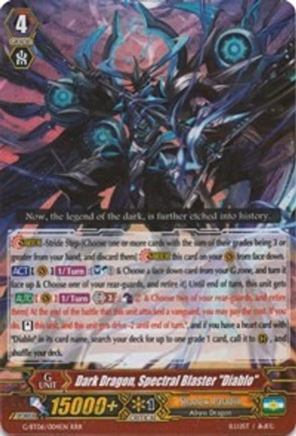 Dark Dragon, Spectral Blaster "Diablo" - RRR (G-BT06/004EN)